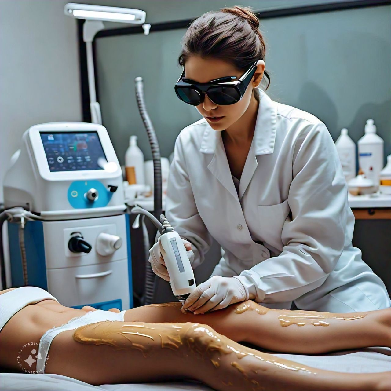 Brazilian Bikini + Half-Leg