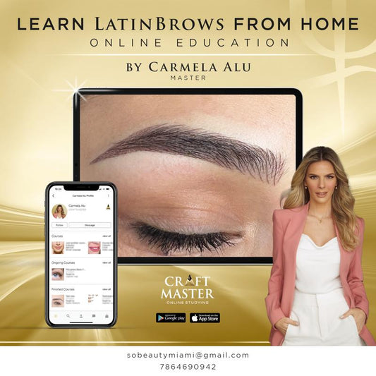 Curso LatinBrows Online = Microblading +Efecto Maquillaje